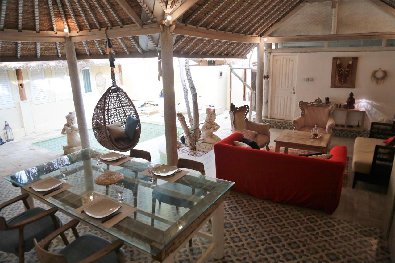 Villa Sentosa, Cheerful 3-Bedroom Villa With Pool Gili Trawangan Buitenkant foto