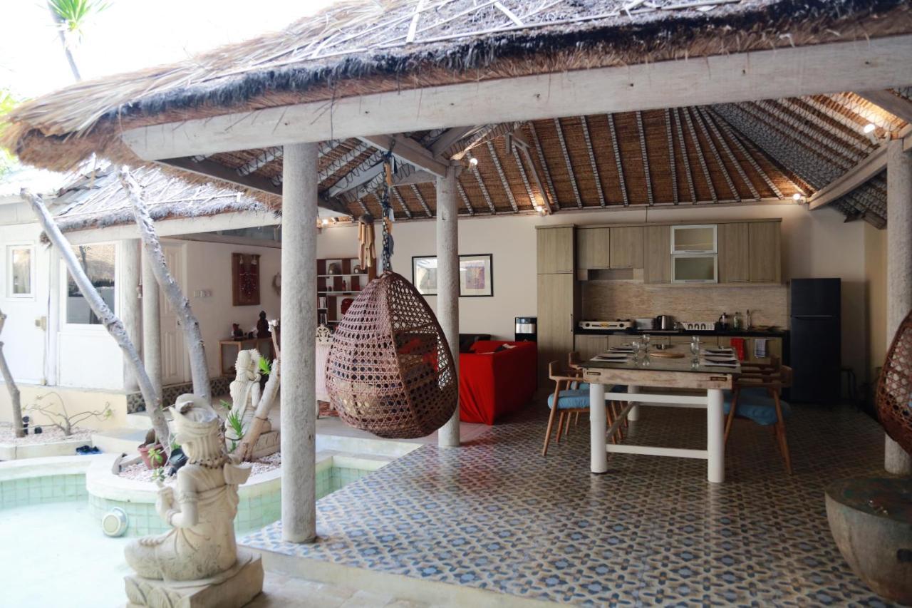 Villa Sentosa, Cheerful 3-Bedroom Villa With Pool Gili Trawangan Buitenkant foto